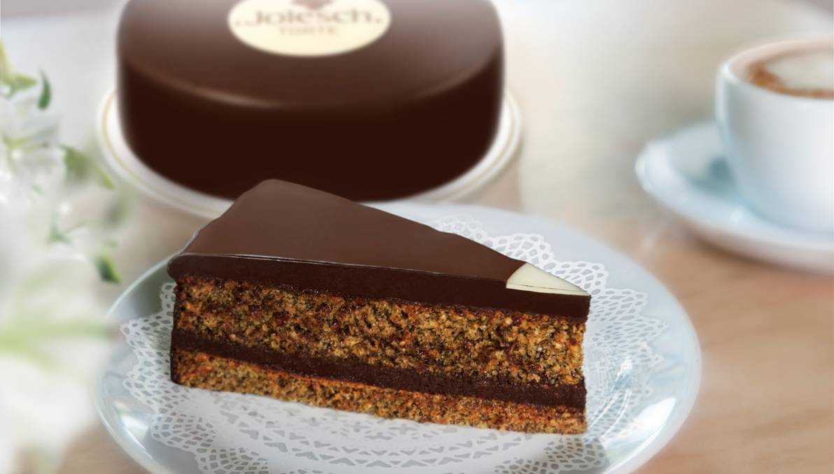 Die Jolesch-Torte zergeht auf der Zunge Die Jolesch-Torte zergeht auf der Zunge