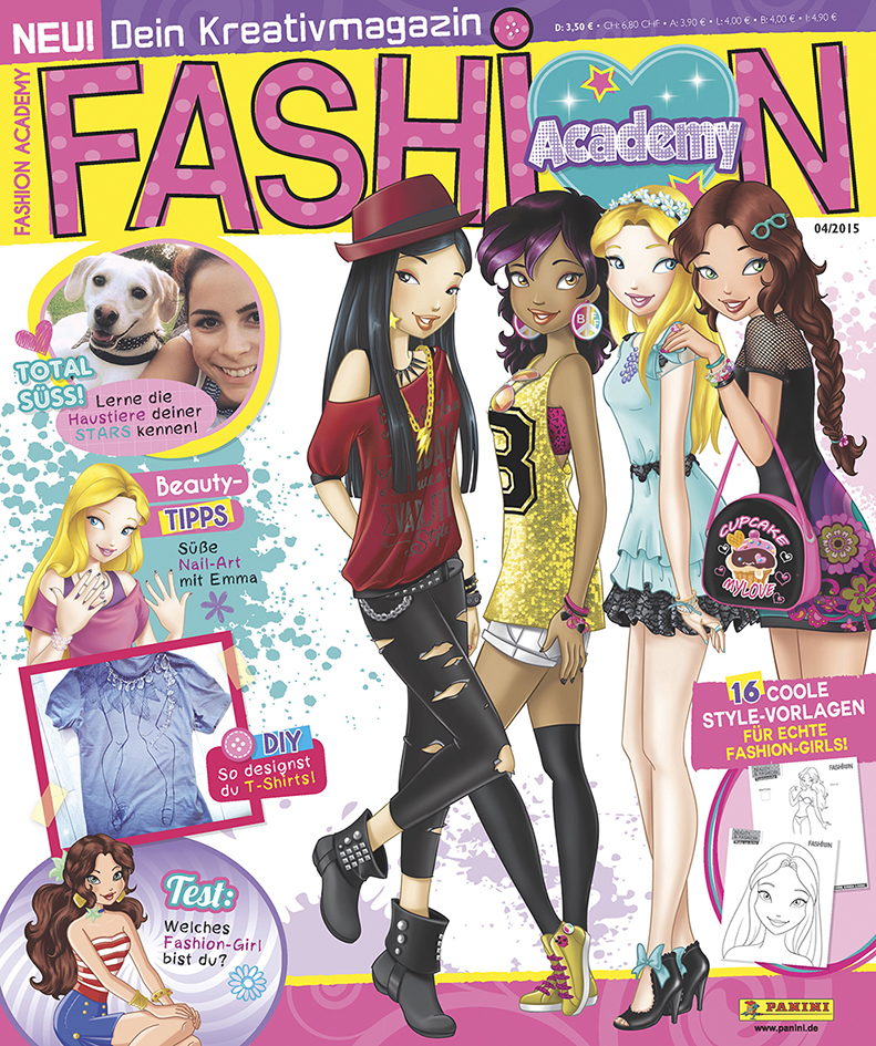 Panini"Fashion Academy - Dein Kreativmagazin" - Cover
