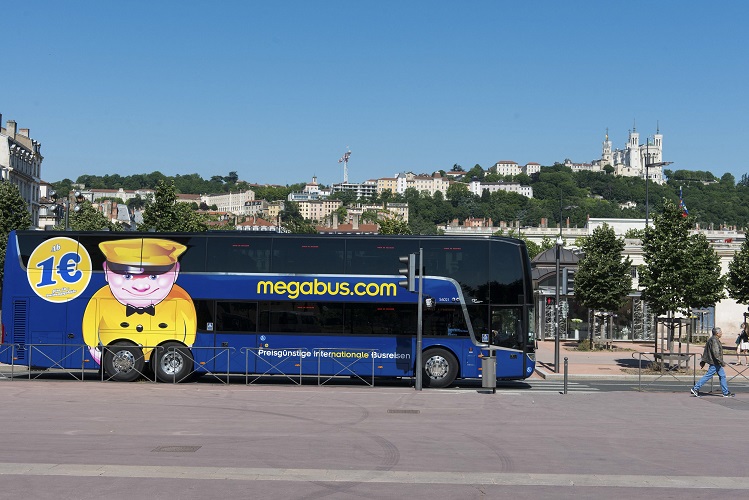 Mit megabus.com in die Ferien: zum Beispiel von Deutschland aus nach Lyon