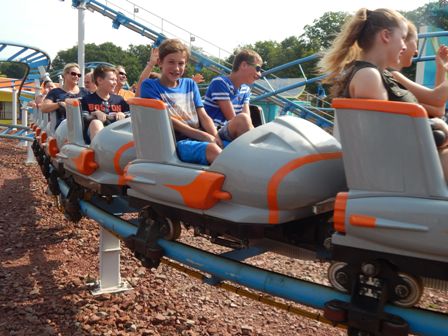 Rüsselsheimer Volksbank Mitglieder im Movie Park