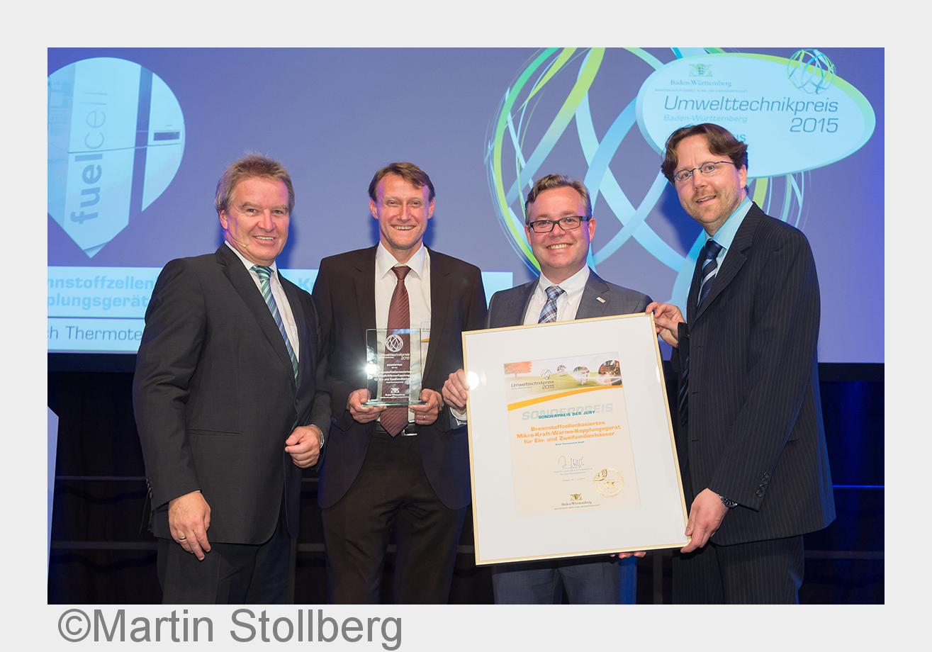 Verleihung des Umwelttechnikpreises Baden-Württemberg 2015 (Bildquelle: Martin Stollberg) Verleihung des Umwelttechnikpreises Baden-Württemberg 2015 (Bildquelle: Martin Stollberg)