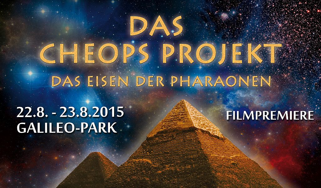 5 Sterne Redner Dr. Dominique Görlitz präsentiert den internationalen Kongress"Das Cheops-Proje