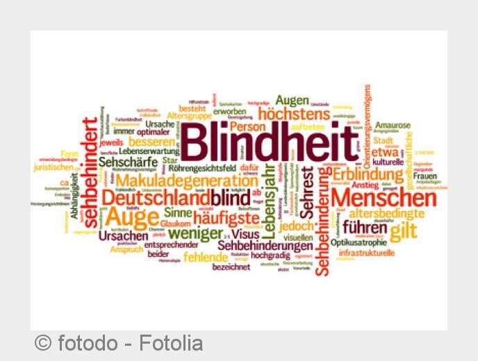 Ein Grund für eine Erblindung im Alter kann die Makuladegeneration sein. (Bildquelle:©fotodo - Fotol