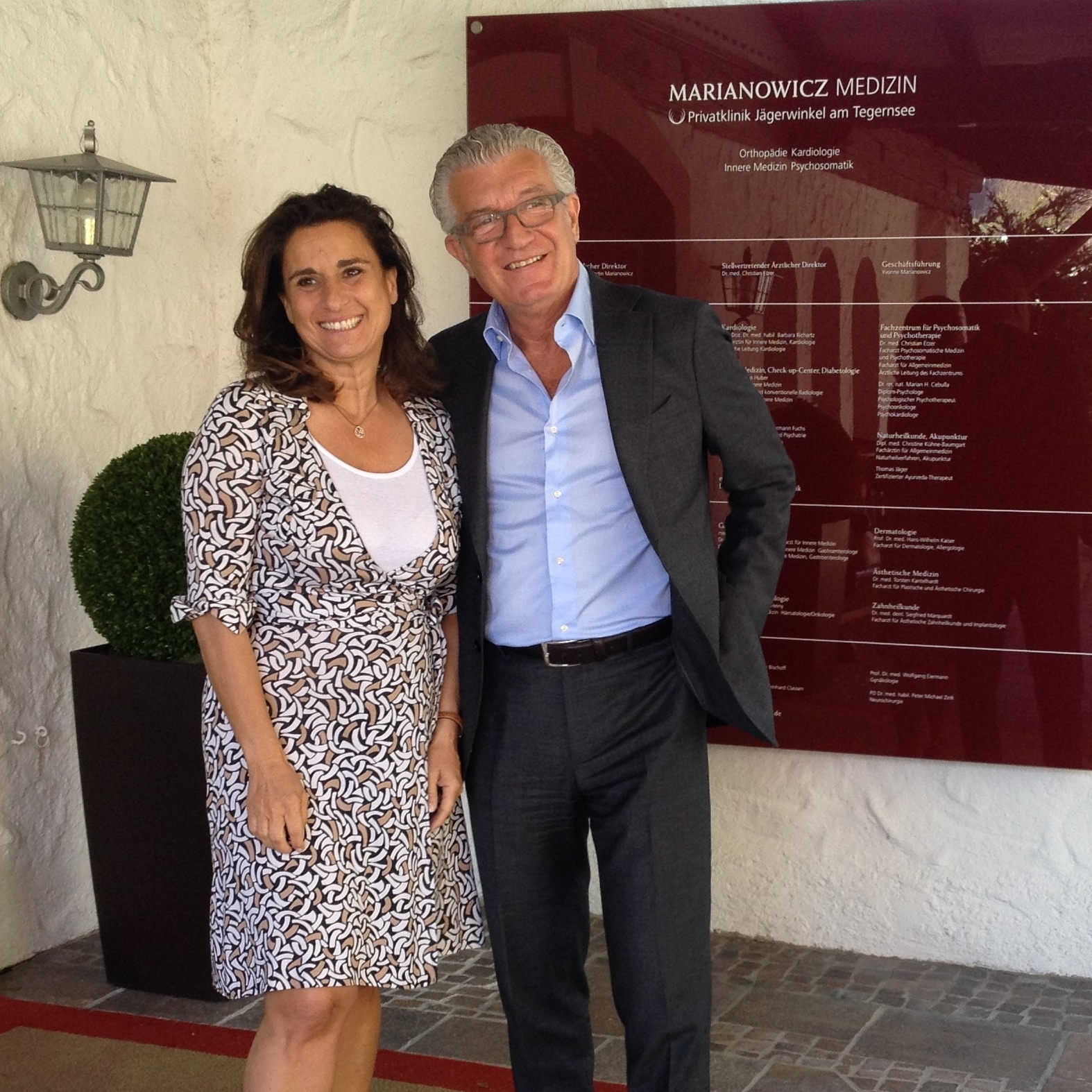 Dr. Martin Marianowicz und YvonneMarianowicz (Foto: Horst Boss)
