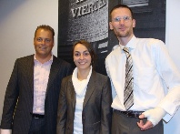 v. l. n. r.: Rene Hermes, Anja Weitemeyer und Hans-Joachim Gras