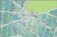 Ein interaktiver Plan am  Beispiel eines Stadtplans