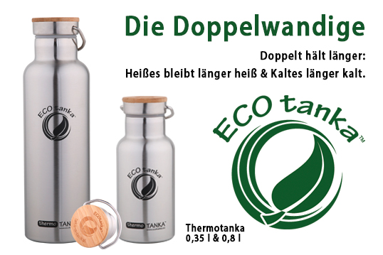 Thermotanka - Doppelwandige Isolierflasche