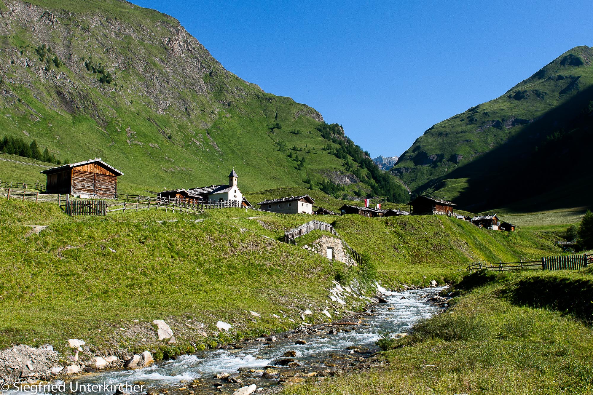 Fanealm im Südtiroler Valsertal Fanealm im Südtiroler Valsertal