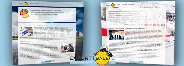 Unsere neuen Content-Seiten: roadshow-planer.de, pop-up-locations.de und sales-promotion-bahnhof.de
