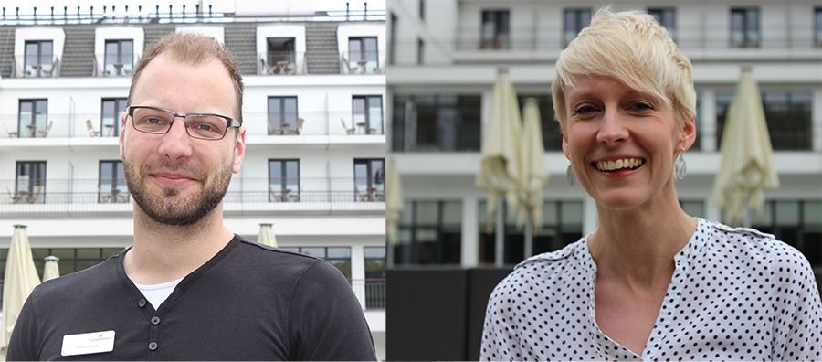 Tommy Jung und Antje Grundmann.