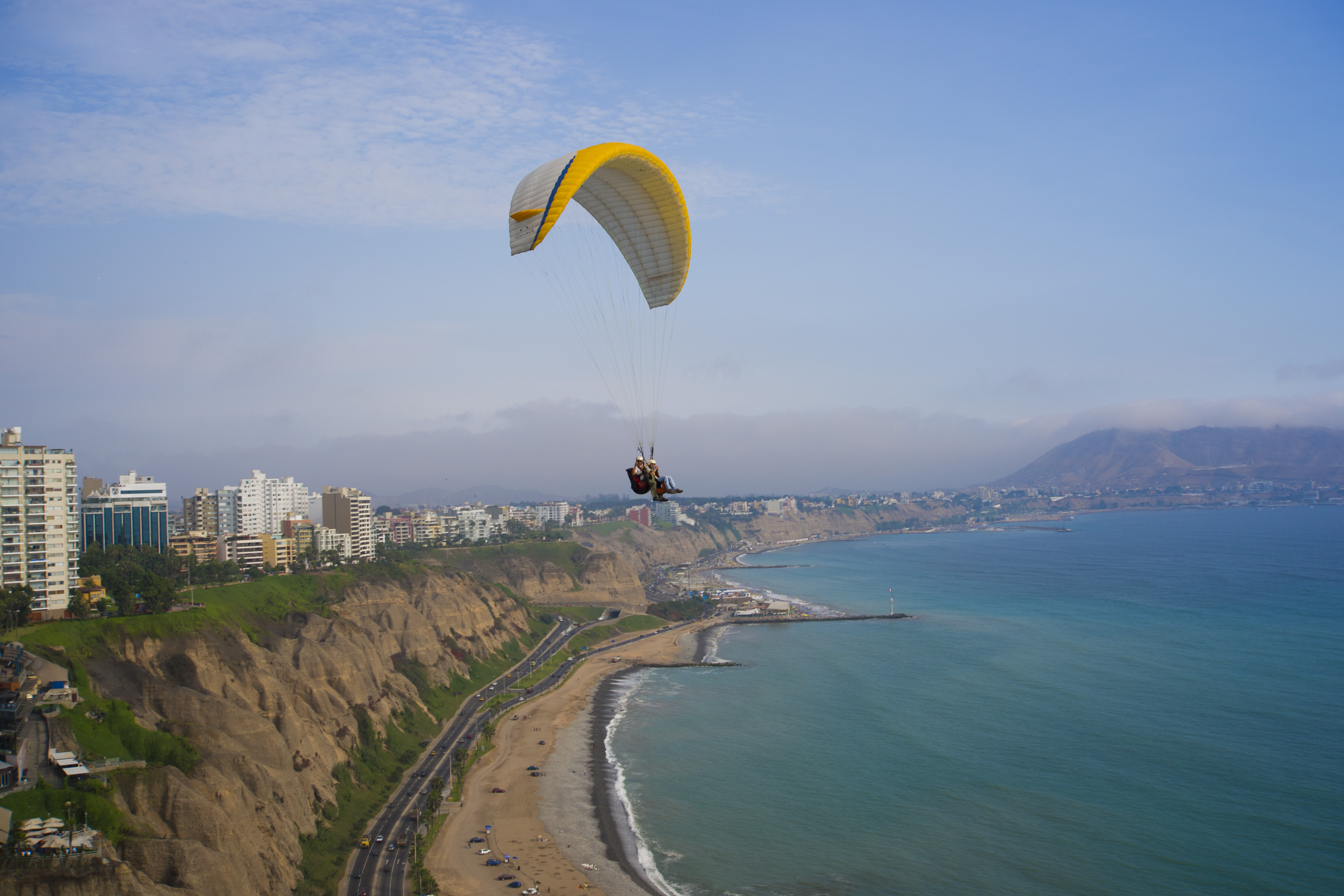 Gleitschirmfliegen in Lima Gleitschirmfliegen in Lima