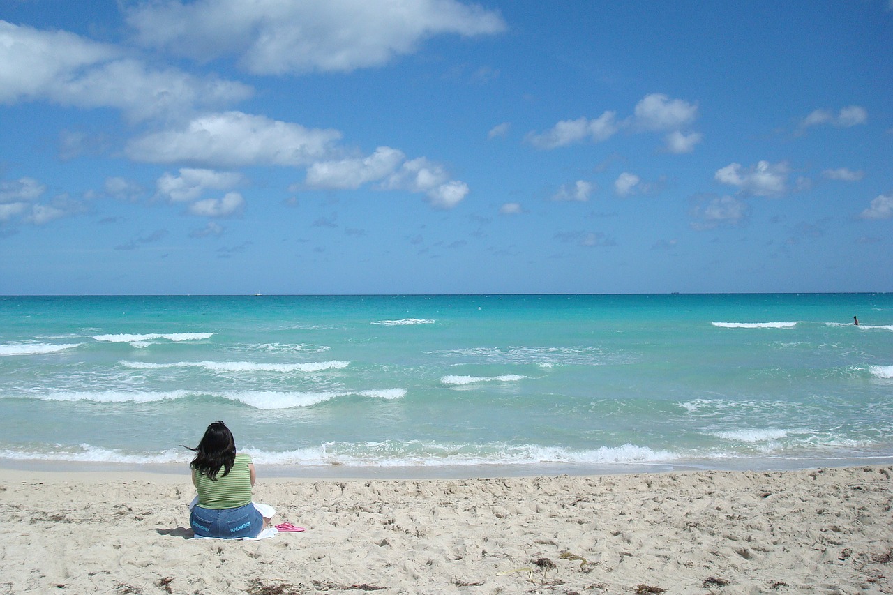 Auch das ist Miami: Strand ohne Menschenmassen Auch das ist Miami: Strand ohne Menschenmassen