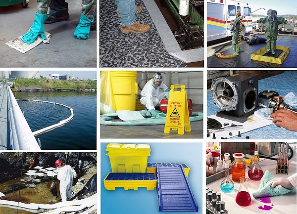 Ölbindemittel: Tücher, Rollen, Ölsperren, Industriematten, Eingrenzungen und vieles mehr Ölbindemittel: Tücher, Rollen, Ölsperren, Industriematten, Eingrenzungen und vieles mehr
