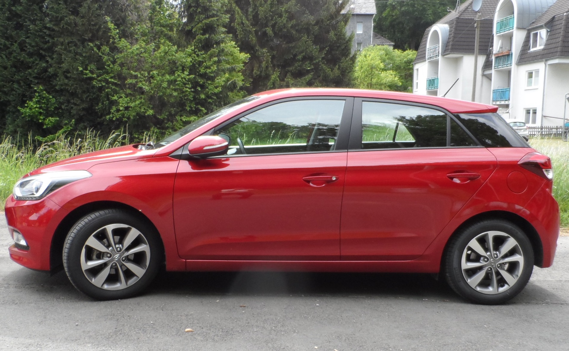 Sieht schnittig aus, der Hyundai i20. (Foto: presseweller)