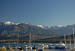 Blick auf Korsika