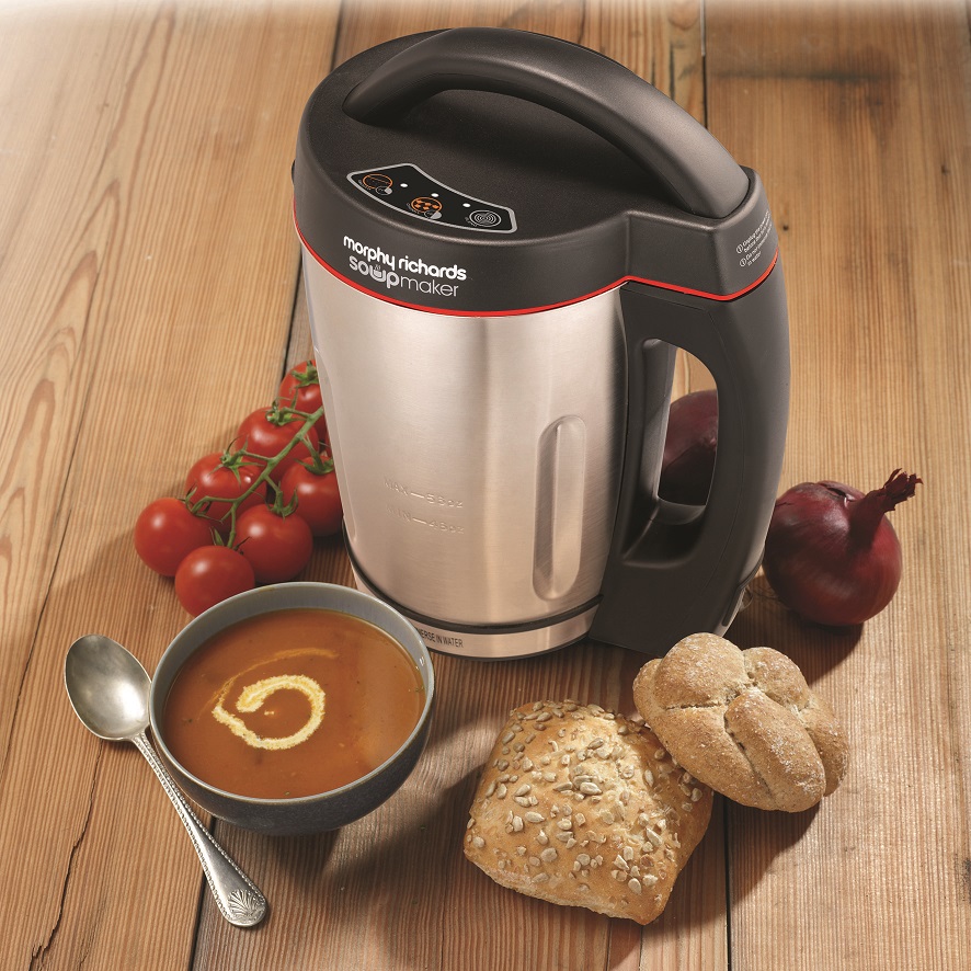 Mit dem Morphy Richards Soup Maker lassen sich gesunde Suppen im Nu zubereiten Mit dem Morphy Richards Soup Maker lassen sich gesunde Suppen im Nu zubereiten