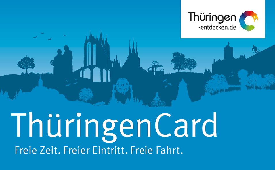 Die ThüringenCard bietet 240 Mal freien Eintritt Die ThüringenCard bietet 240 Mal freien Eintritt
