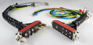 Multi-Contact: konfektionierte Steckverbinder mit Anschlusskabeln als komplett geprüfte Baugruppe. Multi-Contact: konfektionierte Steckverbinder mit Anschlusskabeln als komplett geprüfte Baugruppe.