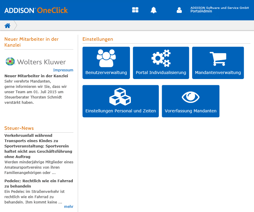 ADDISON OneClick: Online-Zusammenarbeit steigert die Produktivität ADDISON OneClick: Online-Zusammenarbeit steigert die Produktivität