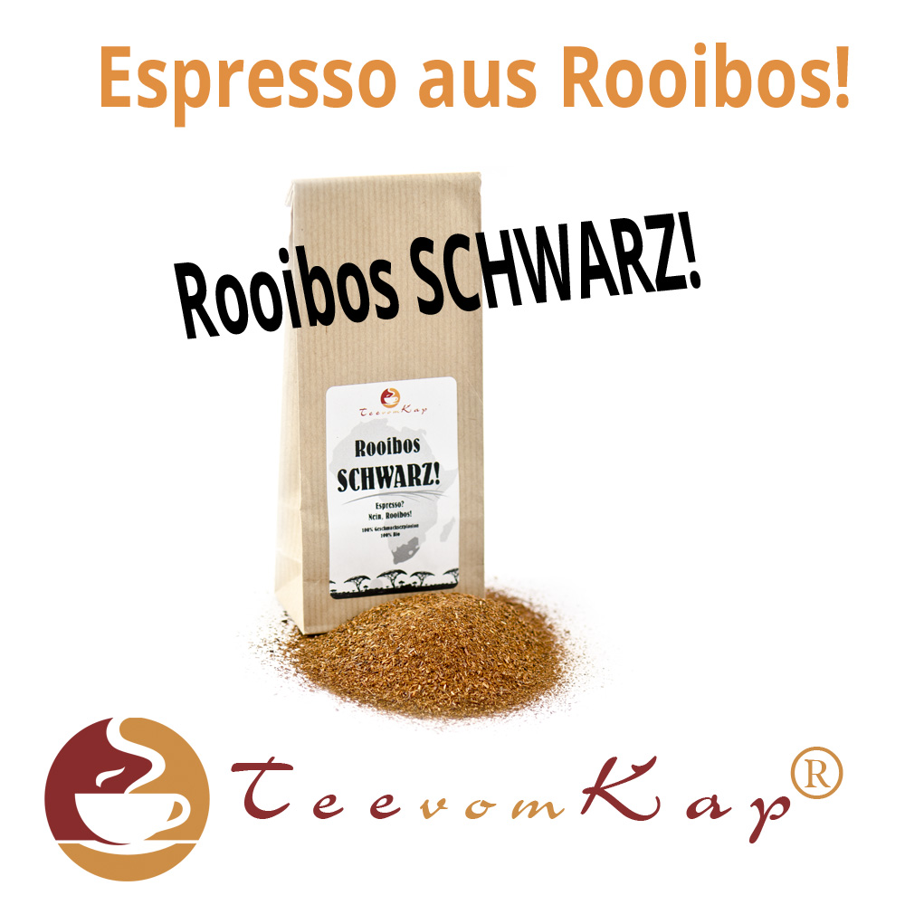 Espresso aus Rooibos. Espresso aus Rooibos.