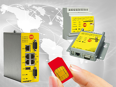 Die Prepaid Global SIM ermöglicht dem Anwender die weltweite Fernwartung per Mobilfunk. Die Prepaid Global SIM ermöglicht dem Anwender die weltweite Fernwartung per Mobilfunk.
