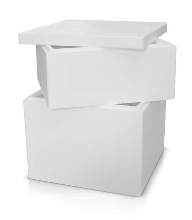 Modulare Styroporbox mit Aufbaurahmen Modulare Styroporbox mit Aufbaurahmen