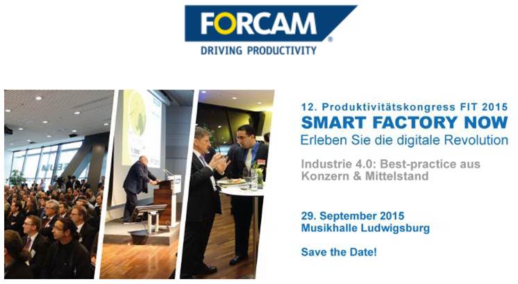Produktivitätskongress FIT 2015 am 29.09. in Ludwigsburg