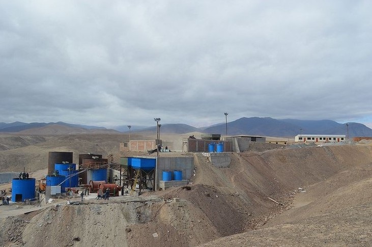 Verarbeitungsanlage der Inca One Gold Corp. in Peru Verarbeitungsanlage der Inca One Gold Corp. in Peru