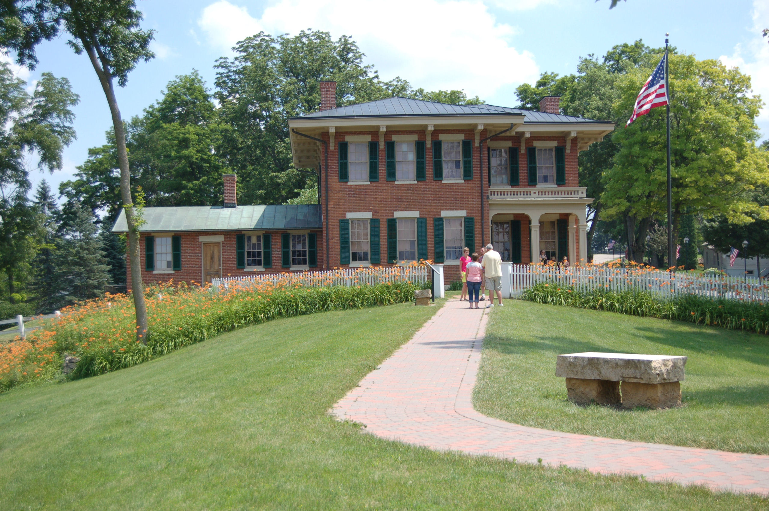 Das ehemalige Anwesen von Ulysses S. Grant in Galena, Illinois Das ehemalige Anwesen von Ulysses S. Grant in Galena, Illinois