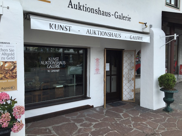 Kunst- & Auktionshaus Ginhart Galerie in Rottach-Egern