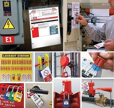 Lockout-Tagout: Verriegelungen, Sicherheitsschilder und Software für Lockout-Verfahren Lockout-Tagout: Verriegelungen, Sicherheitsschilder und Software für Lockout-Verfahren