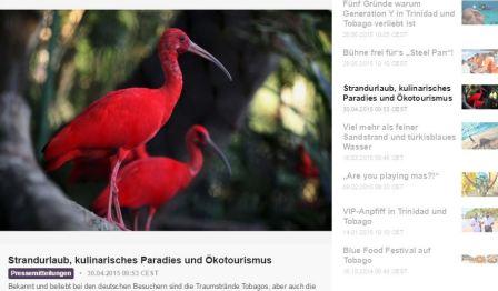 Copyright: Trinidad and Tobago Tourism Development Company (TDC) Copyright: Trinidad and Tobago Tourism Development Company (TDC)
