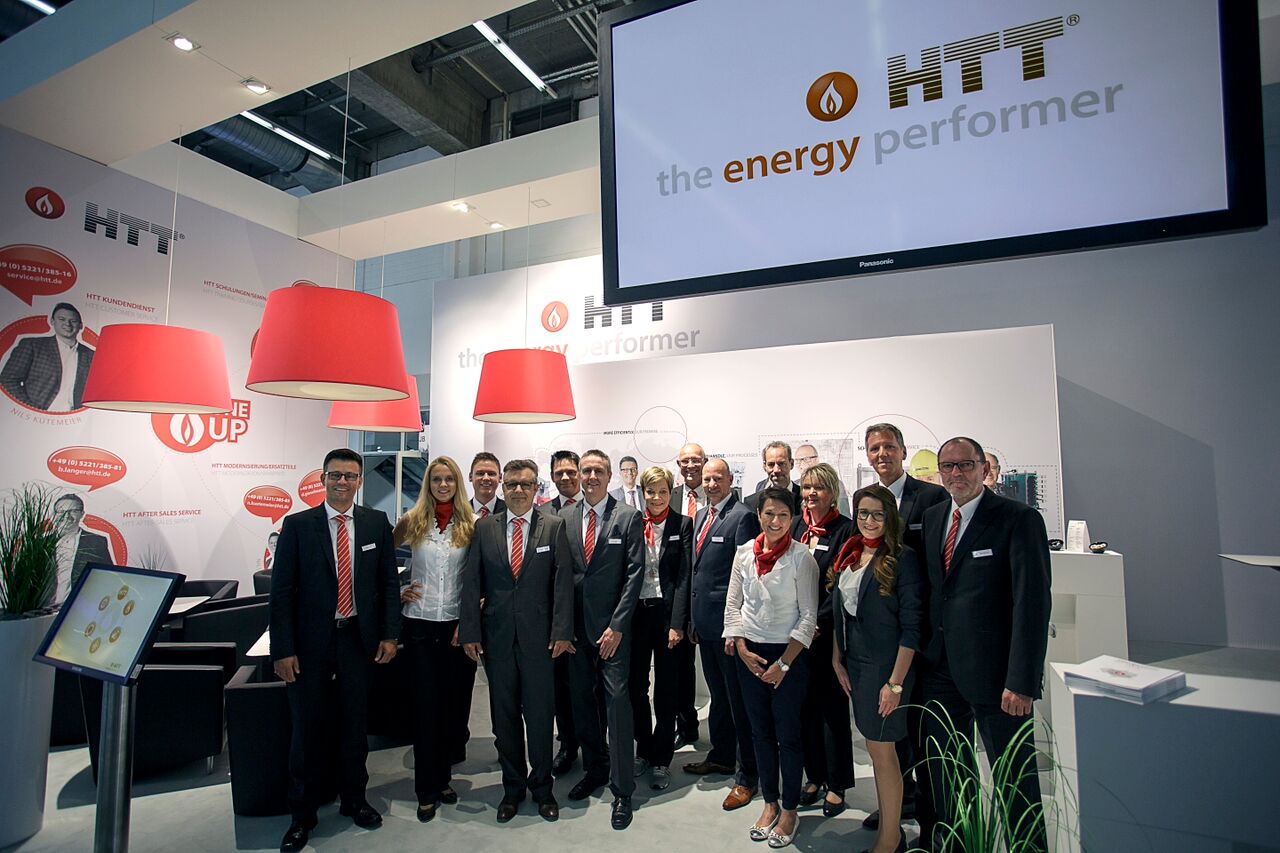 Das HTT Messeteam auf der ACHEMA 2015 Das HTT Messeteam auf der ACHEMA 2015
