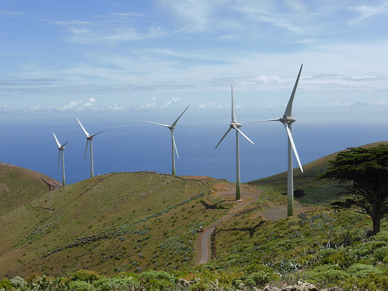 El Hierro setzt auf erneuerbare Energien, Bild: Carlos Teixidor Cadenas El Hierro setzt auf erneuerbare Energien, Bild: Carlos Teixidor Cadenas