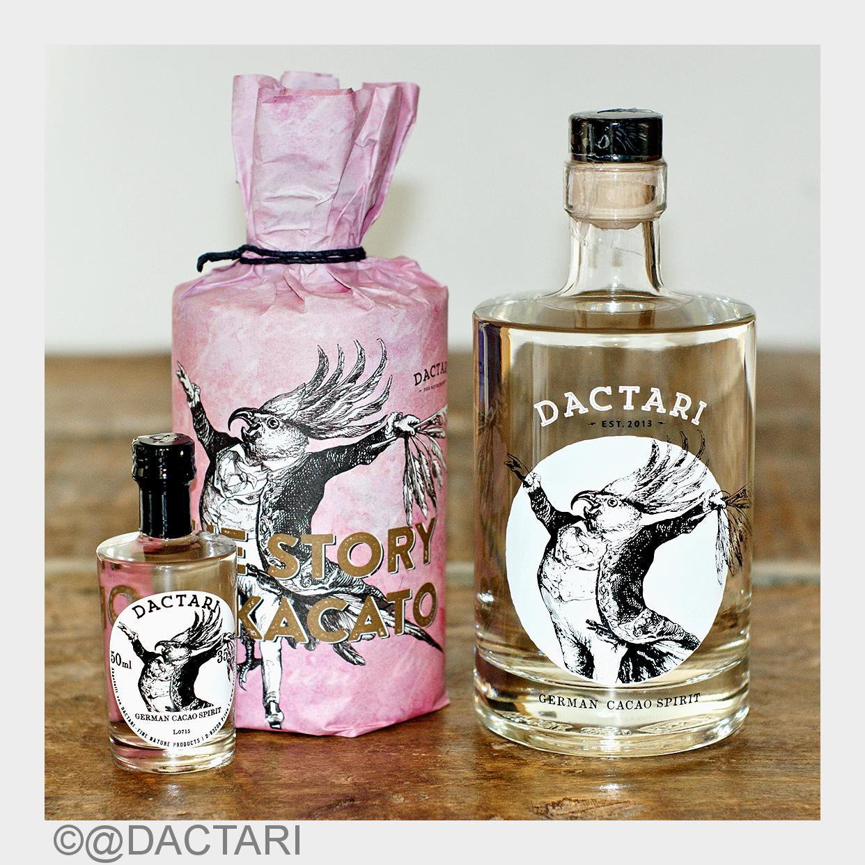THE STORY OF KACATO?GERMAN CACAO SPIRIT.500 ml / 35% Vol.Empfohlener VK 35,90?(Bildquelle: @DACTARI)