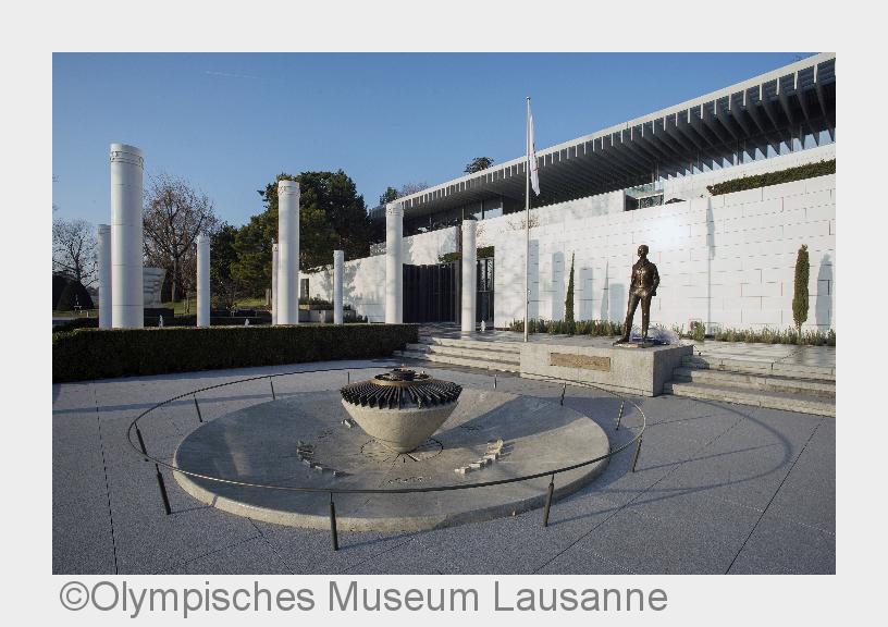 Das olympische Feuer brennt im Winter 2020 in Lausanne (Bildquelle: Olympisches Museum Lausanne)