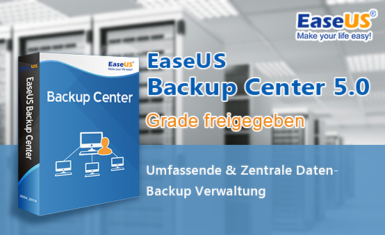 EaseUS Backup Center 5.0 wird gerade freigegeben