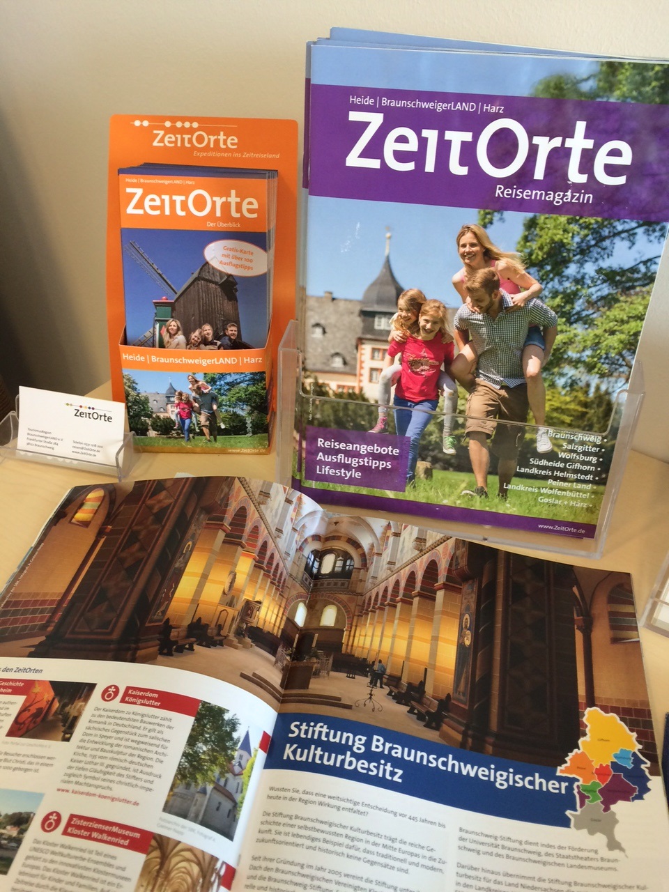 ZeitOrte Reisemagazin für das Braunschweiger Land, Ausgabe 2015/2016 ZeitOrte Reisemagazin für das Braunschweiger Land, Ausgabe 2015/2016
