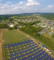 Der Solarpark in Greifenstein-Allendorf - Foto: 7x7energie Der Solarpark in Greifenstein-Allendorf - Foto: 7x7energie