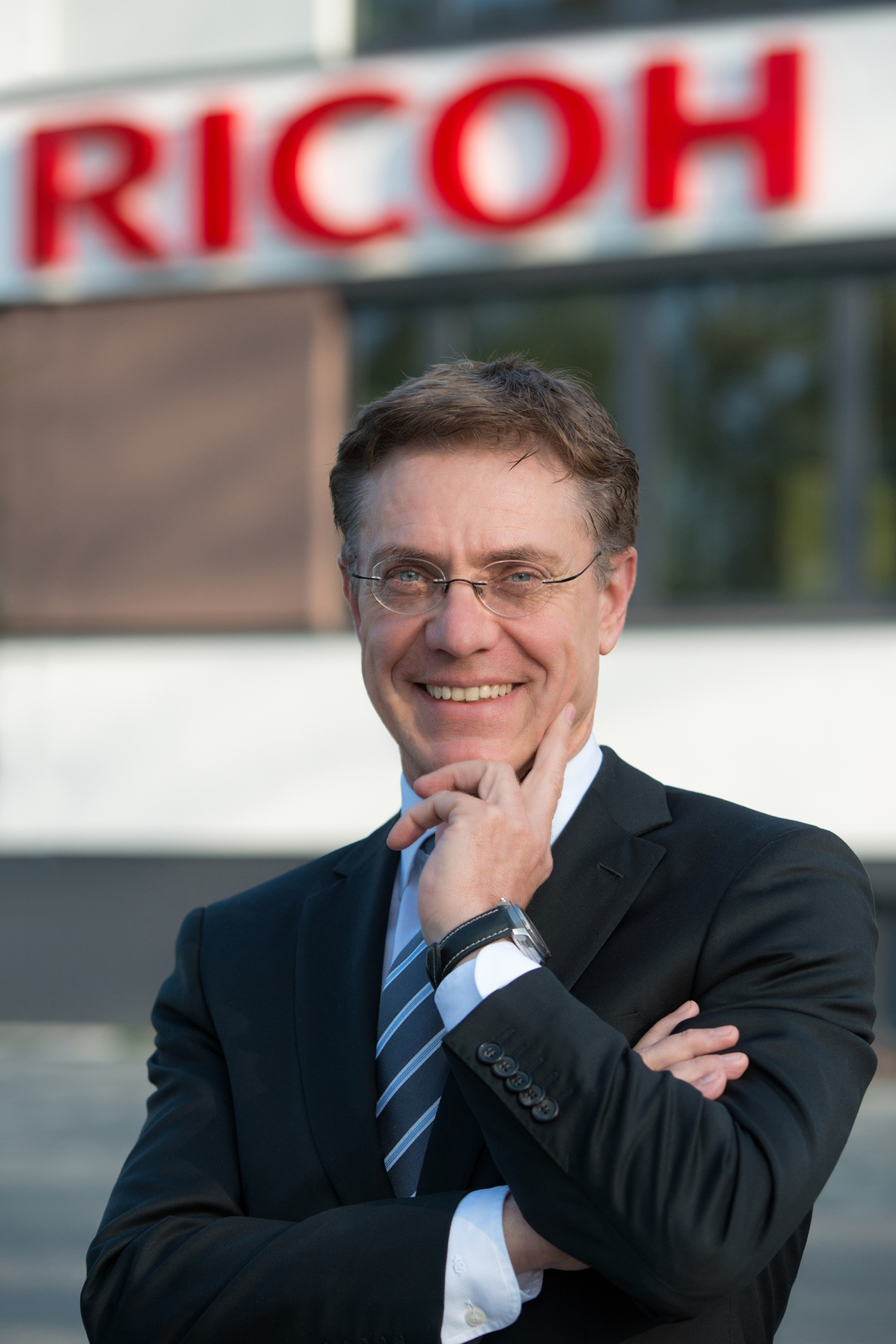 Dr. Friedel Mager, Director IT Services& Solutions bei Ricoh Deutschland Dr. Friedel Mager, Director IT Services& Solutions bei Ricoh Deutschland