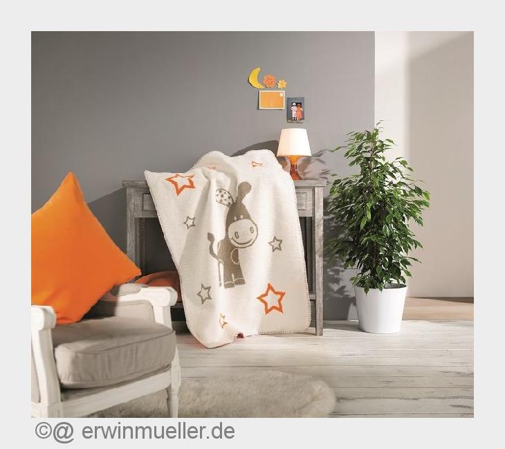 Babydecke von Baby Butt (Bildquelle: @ erwinmueller.de) Babydecke von Baby Butt (Bildquelle: @ erwinmueller.de)