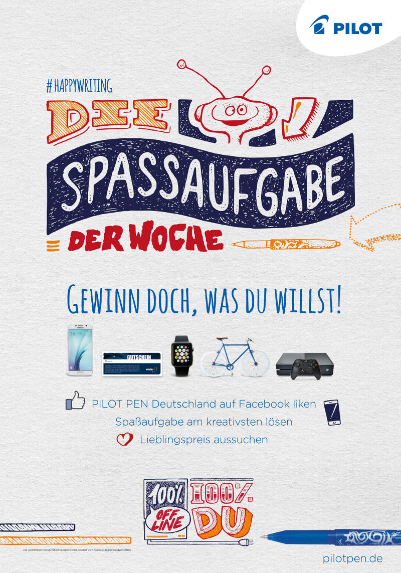 PILOT startet mit FRIXION FAMILY digitale Kampagne zum Schulstart.