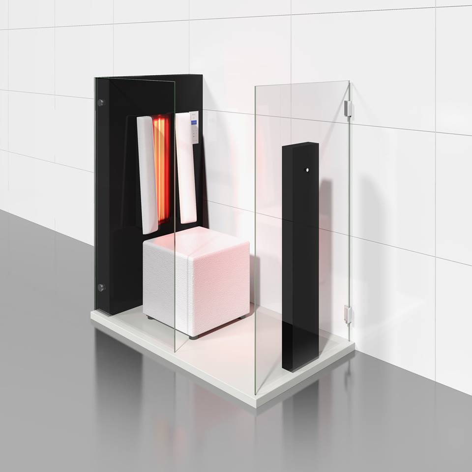 Infrarotkabine Air Solo von b-intense by Physiotherm