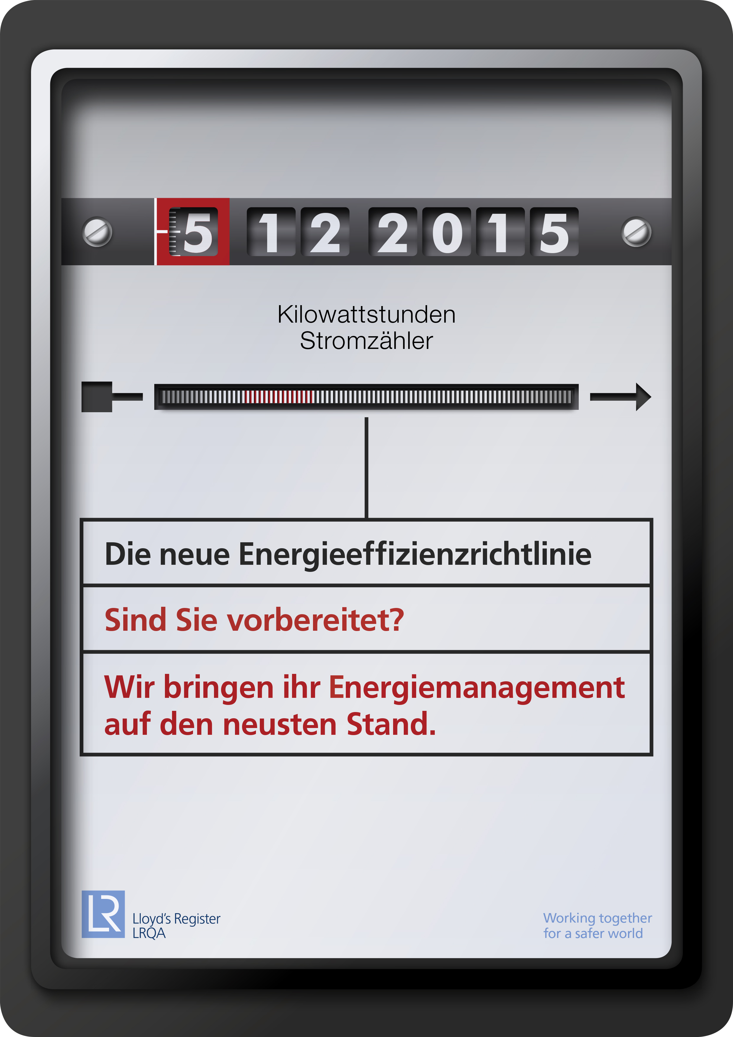 Energieaudit ISO 50001 mit LRQA