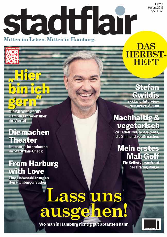 Aktuelles stadtflair Cover mit Stefan Gwildis