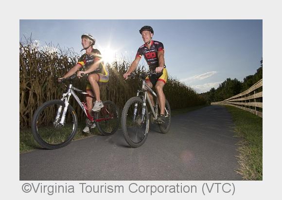 Neue Attraktion nicht nur für sportliche Urlauber: der Virginia Capital Trail (Bildquelle: Virginia 