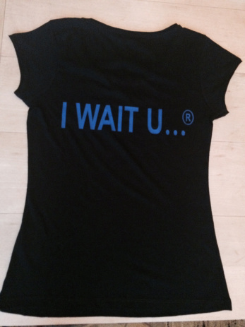 T-Shirt mit Wortmarke
