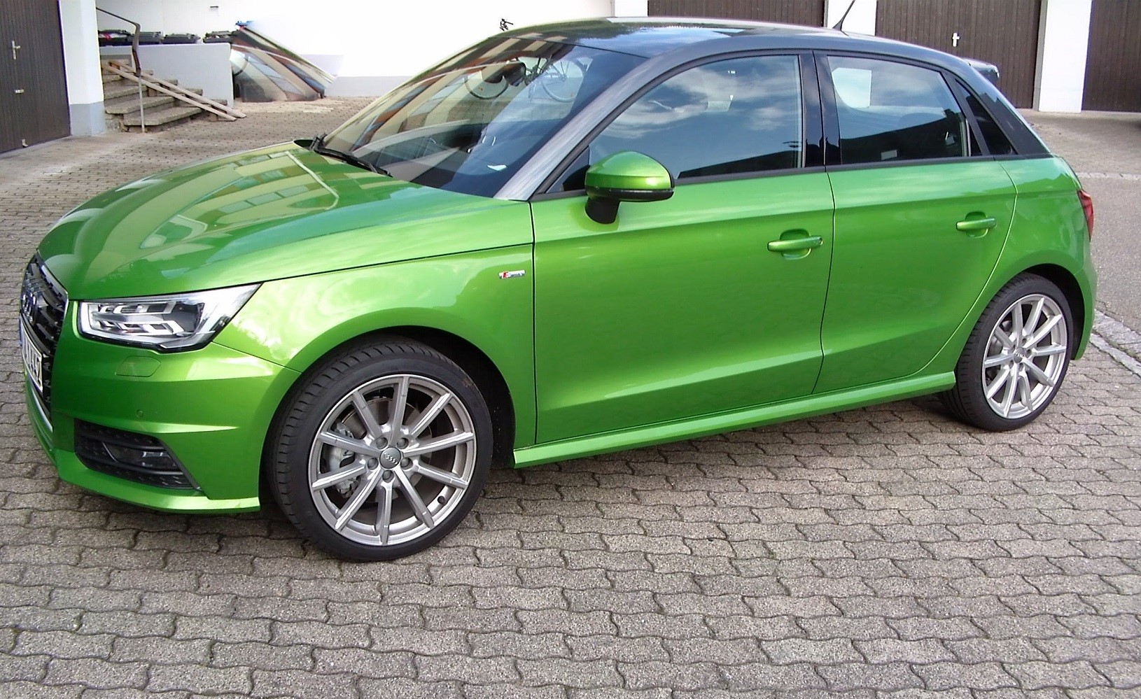 Der macht was her, der Audi A1 Sportback. (Foto: presseweller) Der macht was her, der Audi A1 Sportback. (Foto: presseweller)