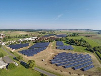 Solarpark der 7x7energie GmbH in Lauterbach-Wallenrod (Foto: 7x7energie)