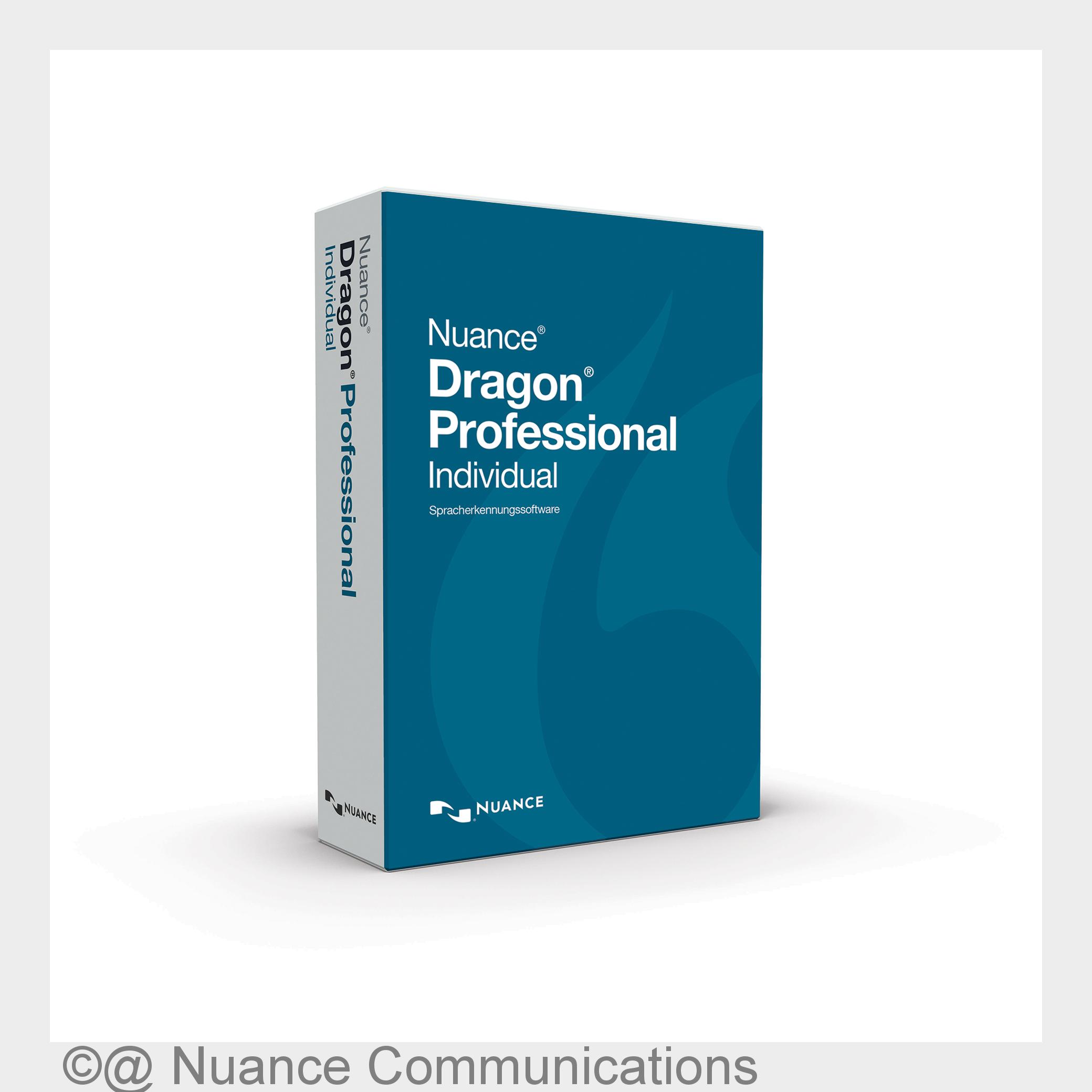 Dragon Professional Individual (Bildquelle: @ Nuance Communications) Dragon Professional Individual (Bildquelle: @ Nuance Communications)